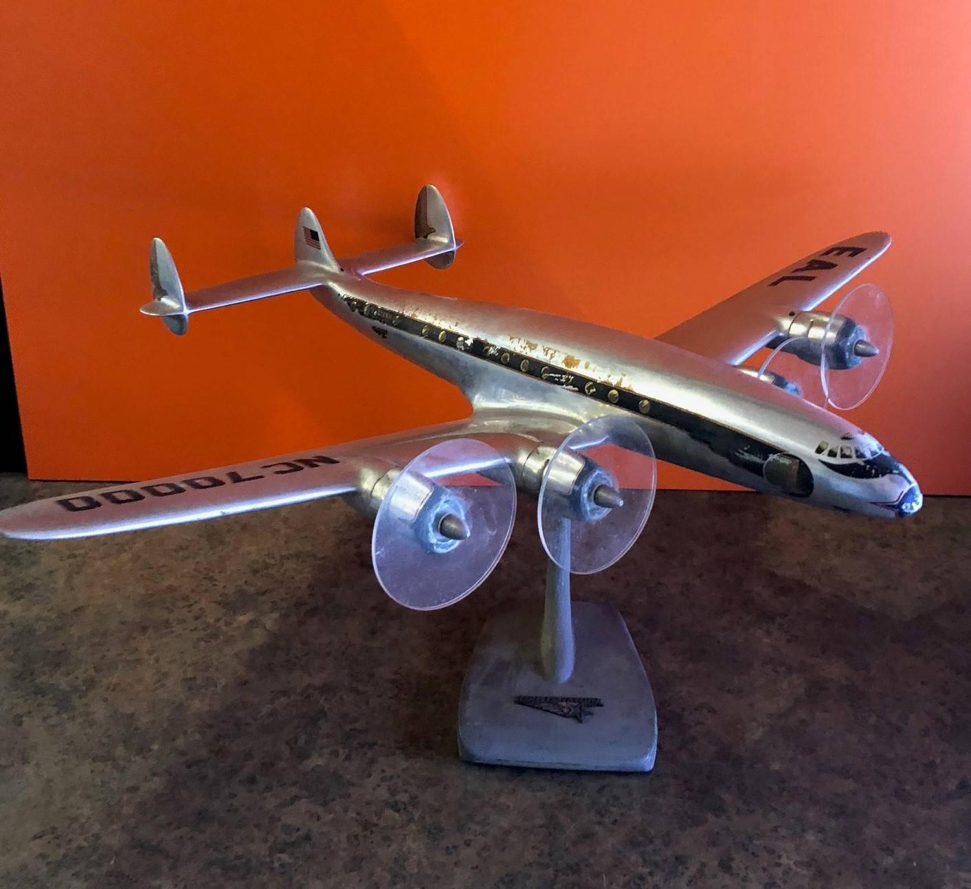 American Eastern Airlines Super Constellation Aluminium Model Airplane