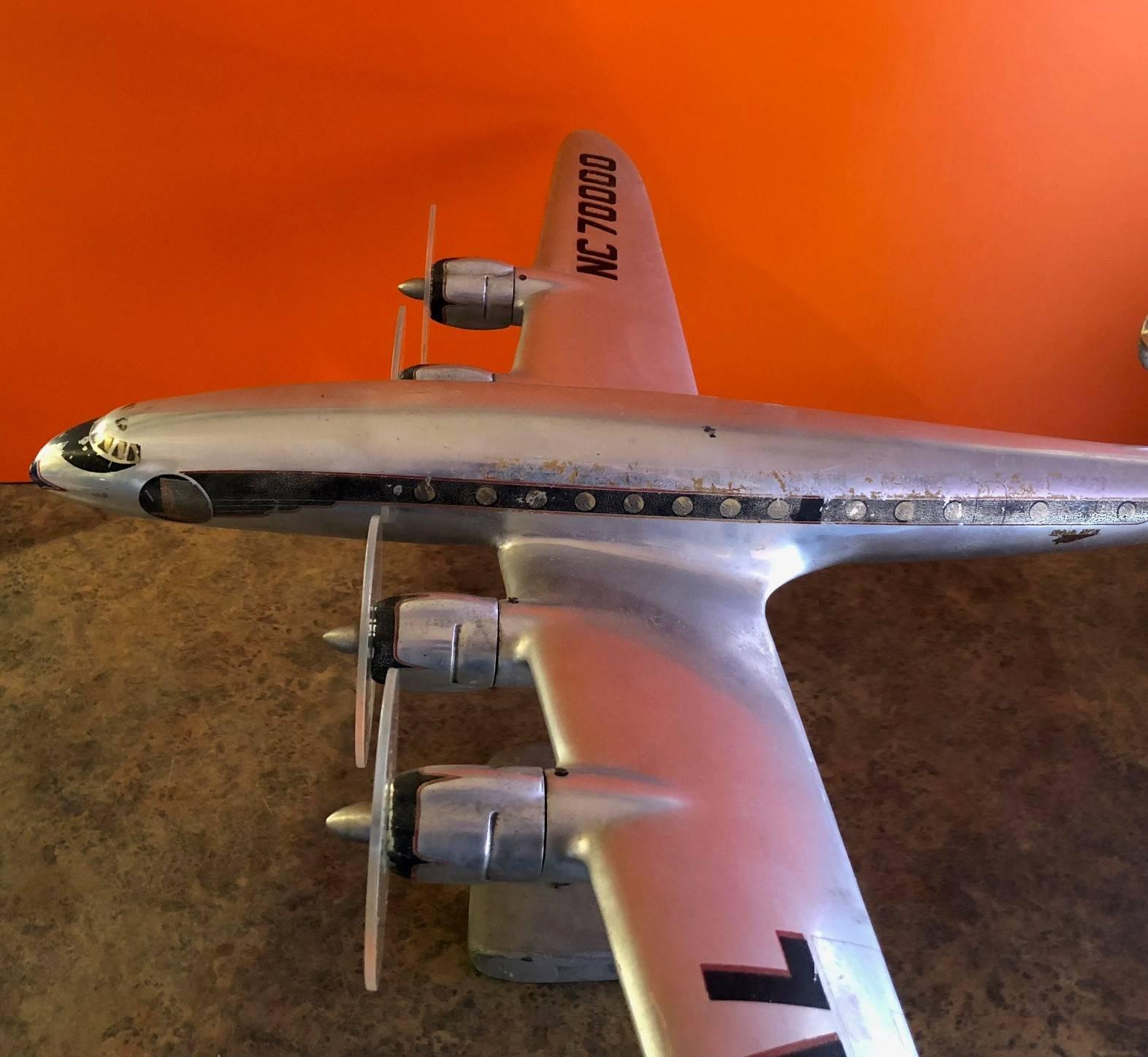 20th Century Eastern Airlines Super Constellation Aluminium Model Airplane