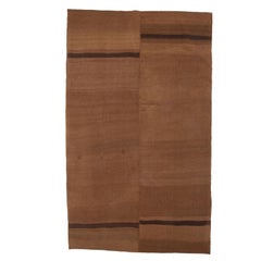 Kilim aus dem östlichen Anatolien, gewebt mit ungefärbter Wolle, 1. Hälfte des 20. Jahrhunderts.
