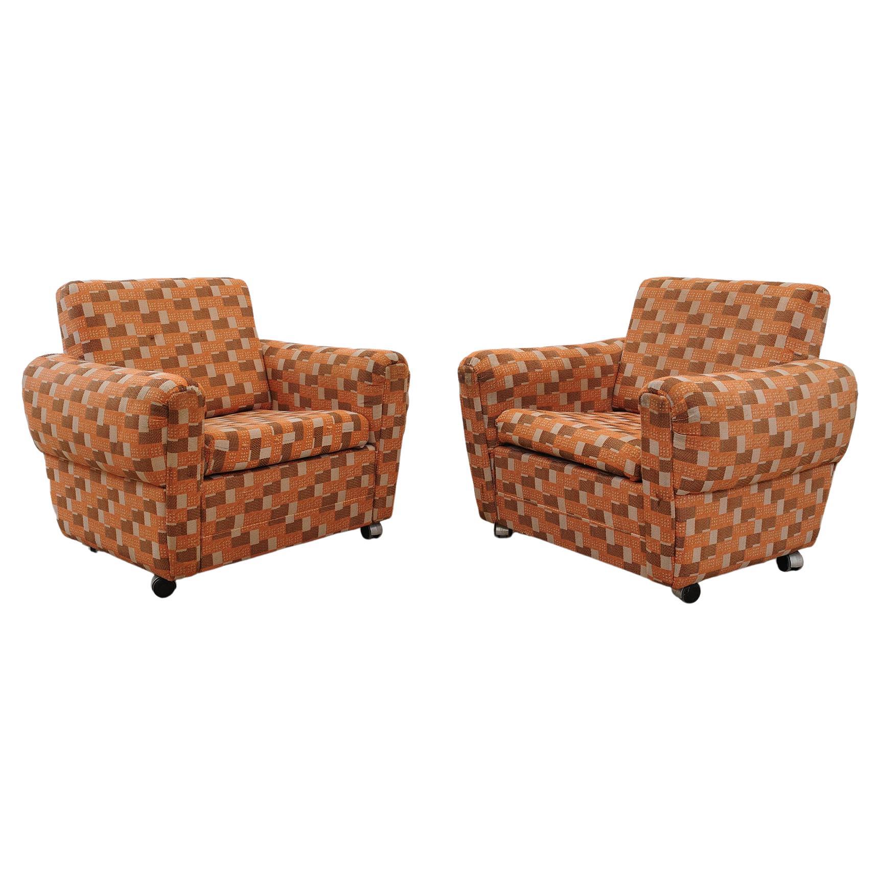 Eastern Blog 1 Eastern Bloc Vintage armchairs by Jitona, Czechoslovakia, 1970s For ...