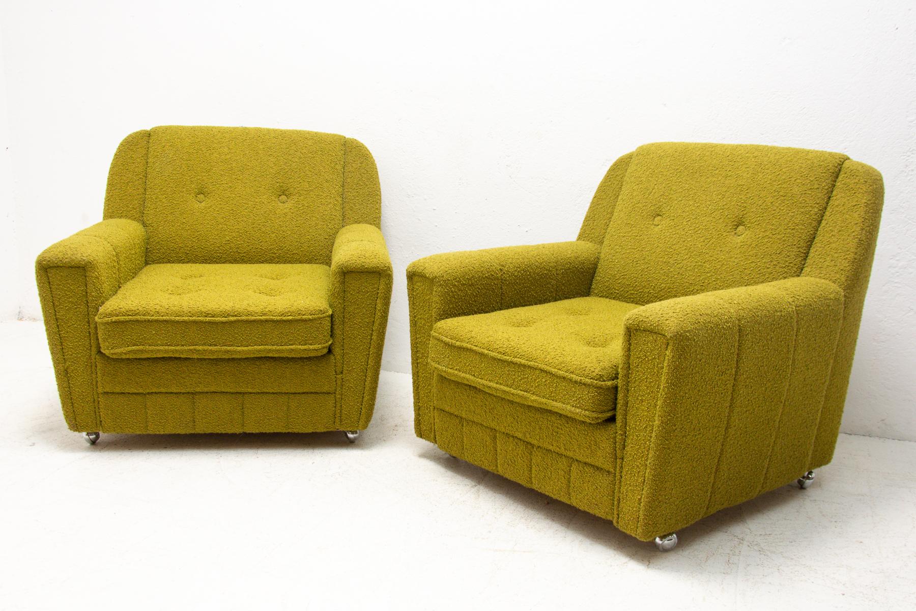 Eastern Bloc Vintage Living Room Set, Czechoslovakia, 1970 5