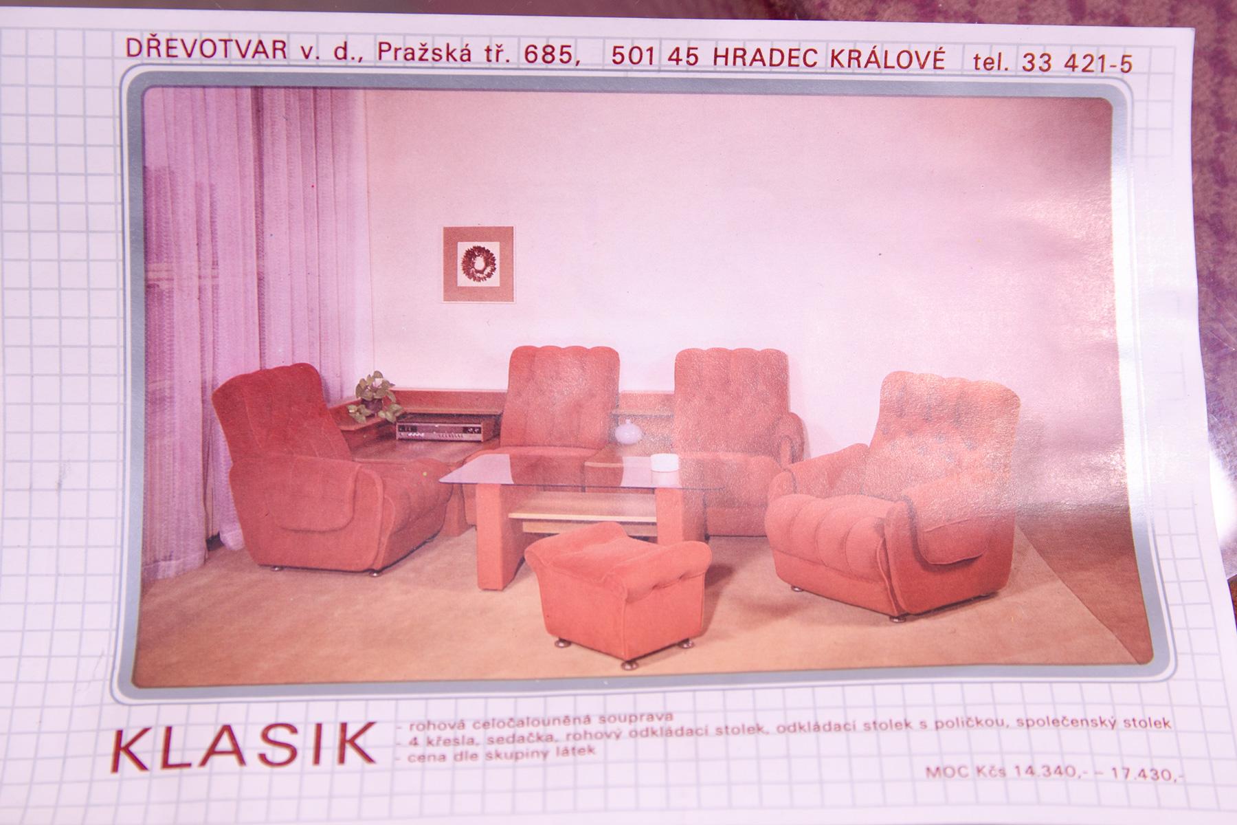Eastern bloc Vintage living room set, Czechoslovakia, 1980´s For Sale 14