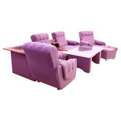 Eastern bloc Vintage living room set, Czechoslovakia, 1980´s