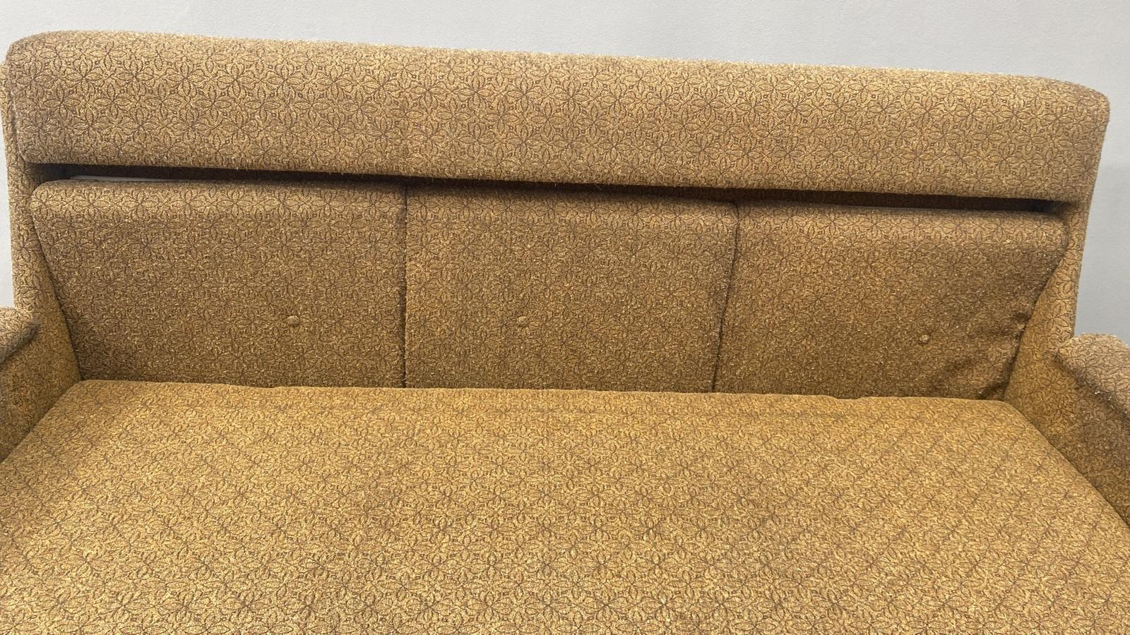Eastern bloc Vintage sofa by Mier Topolčany, Czechoslovakia, 1970´s 13