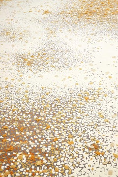 Handcrafted Chinese Carpet by FULI, 10x13ft, Modern Design, BROCADE FLOWERS