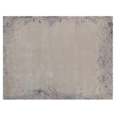 Handcrafted Chinese Carpet by FULI, Custom Oriental Design, 10x13ft