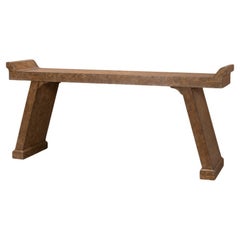 Table console orientale finition vison