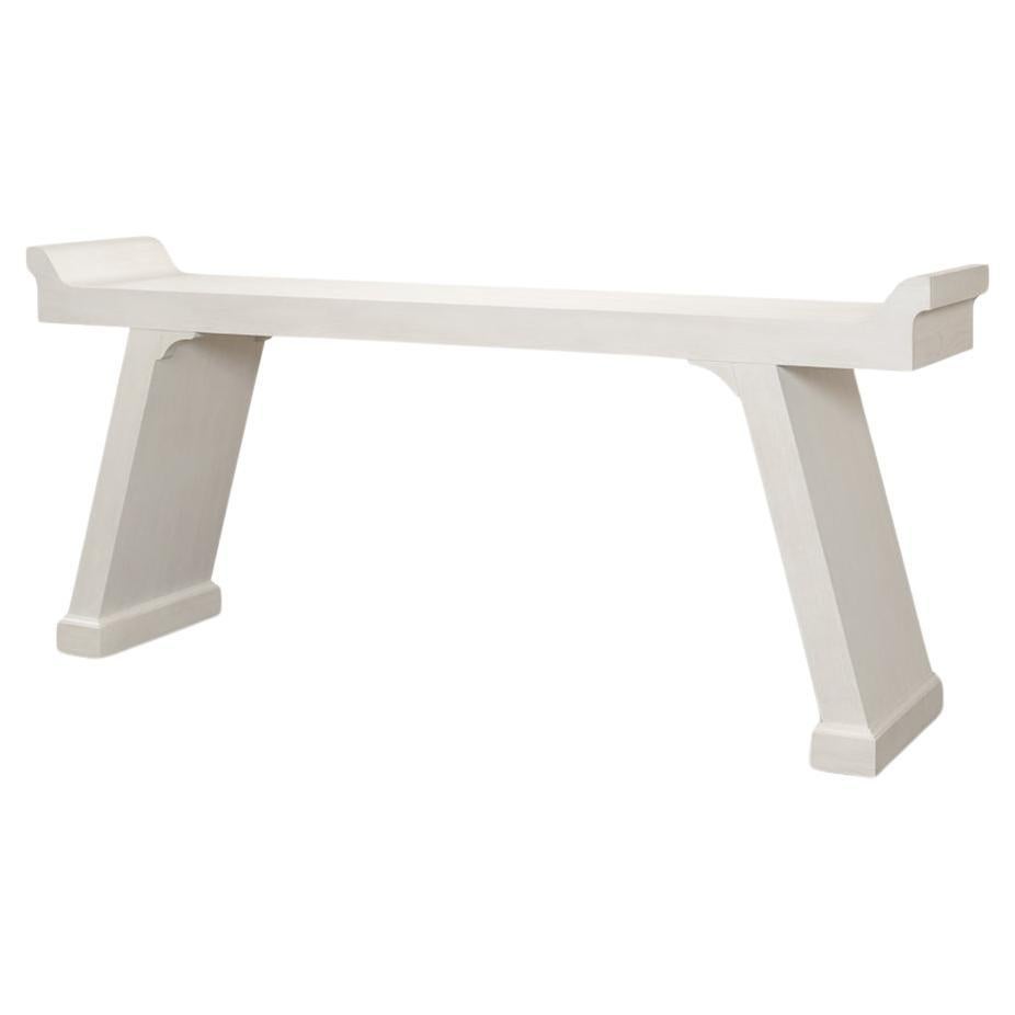 Eastern Console Table - Working White