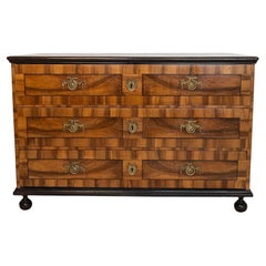 Eastern europe chest of drawers, 19th c.