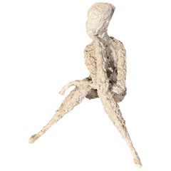 Eastern European Artist Milovanovic Sculpture, Midcentury