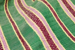 Eastern European Handwoven Tablecloth, Sárköz Folk Textile, Mid-20th Century