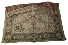 Eastern European Vintage Textile Tapestry Bedspread, Multicolor, 1950s