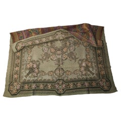 Eastern European Vintage Textile Tapestry Bedspread, Multicolor, 1950s