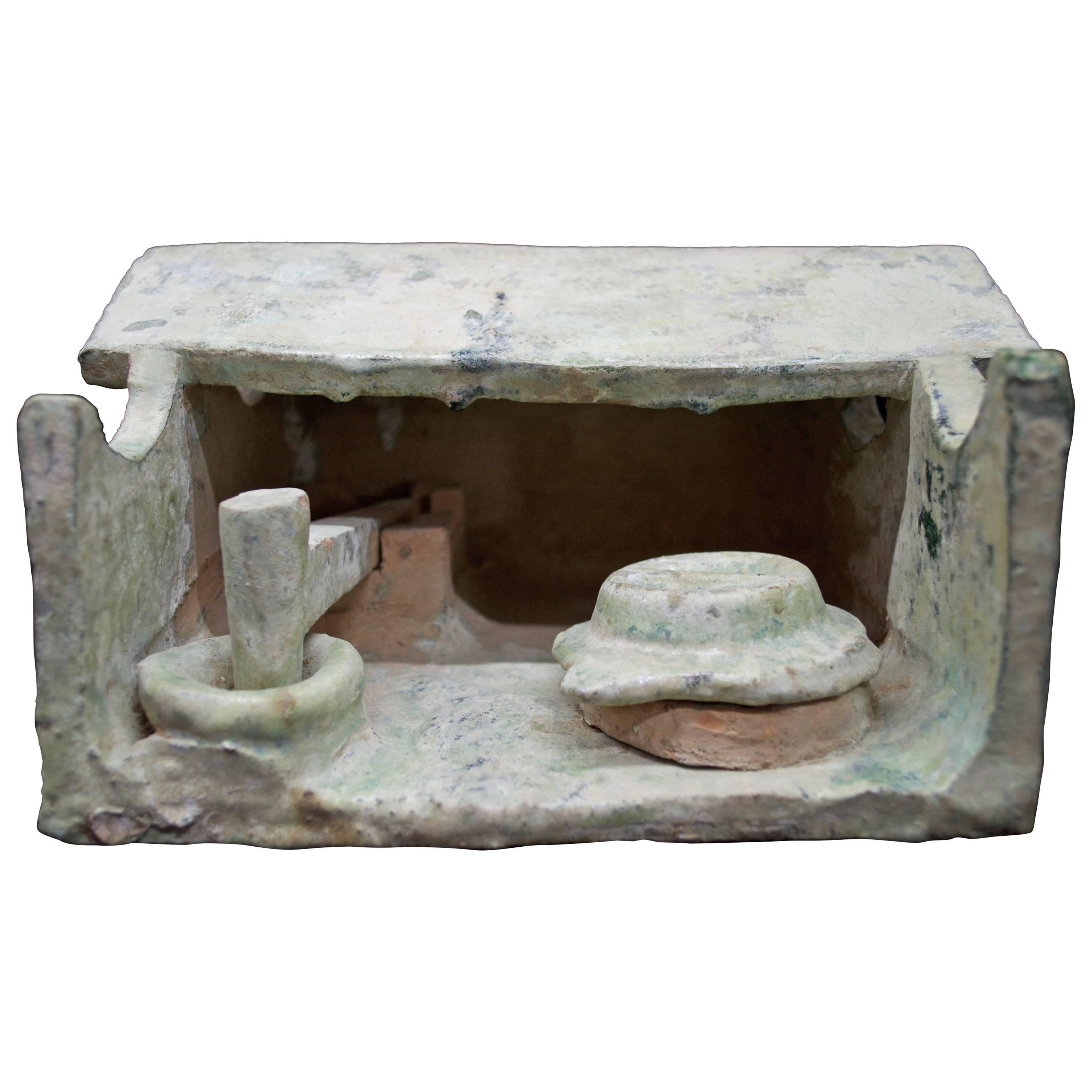 Taller del Granero de Terracota de la Dinastía Han Oriental, China '206 a.C.- 220 d.C.'  Ex-Museo