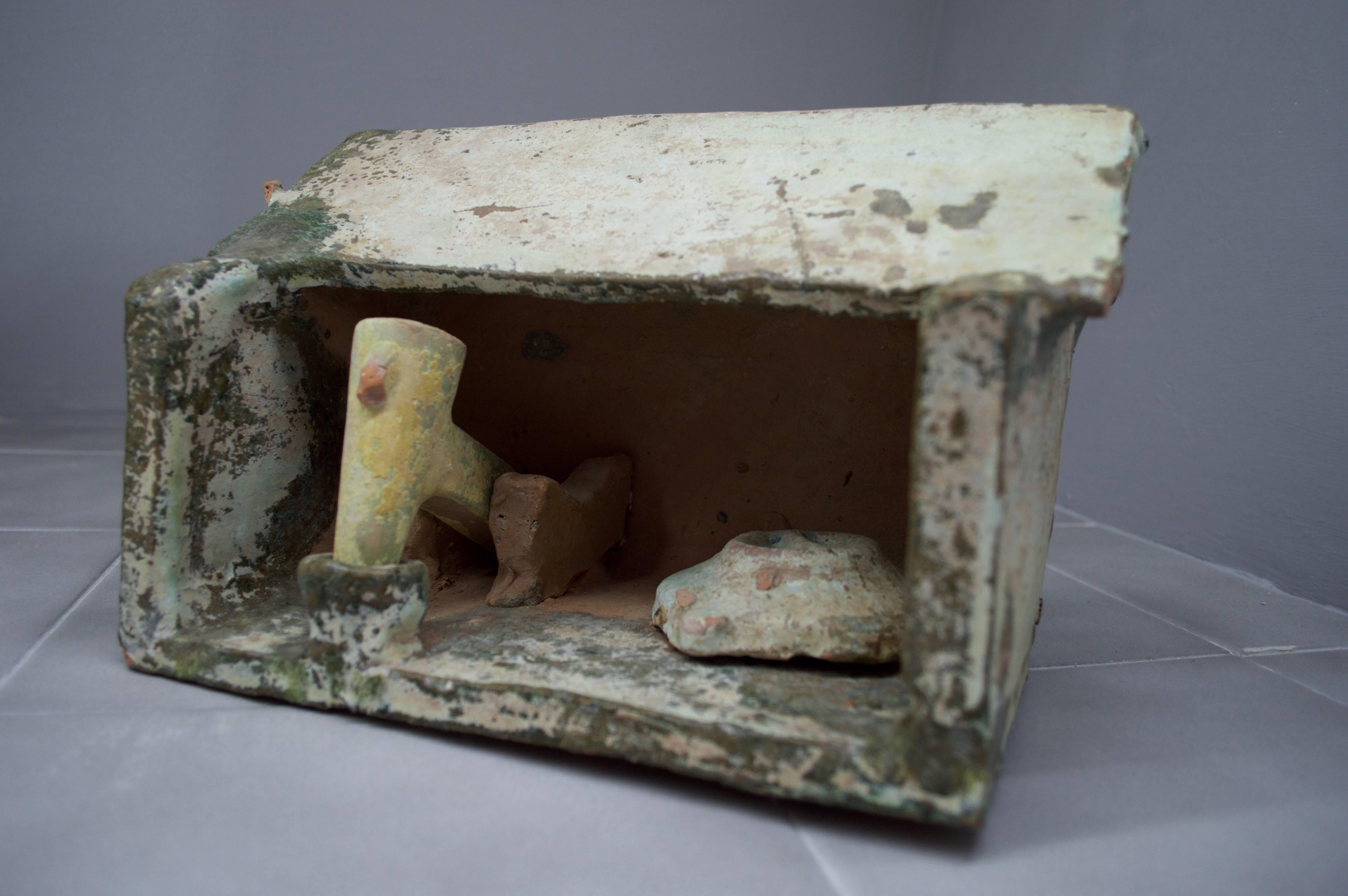 Chinese Eastern Han Dynasty Terracotta Model of a Paper Mill , China '206BC - 220AD'   For Sale