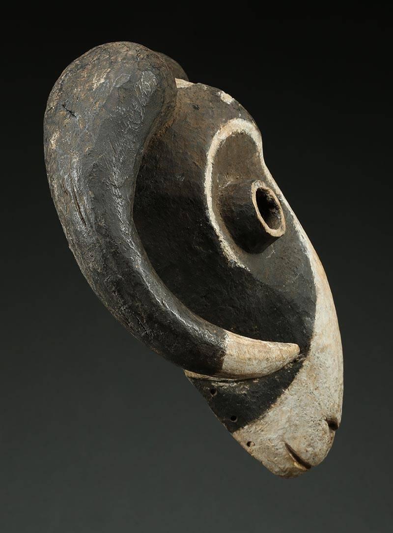 Eastern Pende Tribal Ram Mask, Congo, 'DRC' In Good Condition In Point Richmond, CA