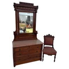 Eastlake Dresser w/Mirror