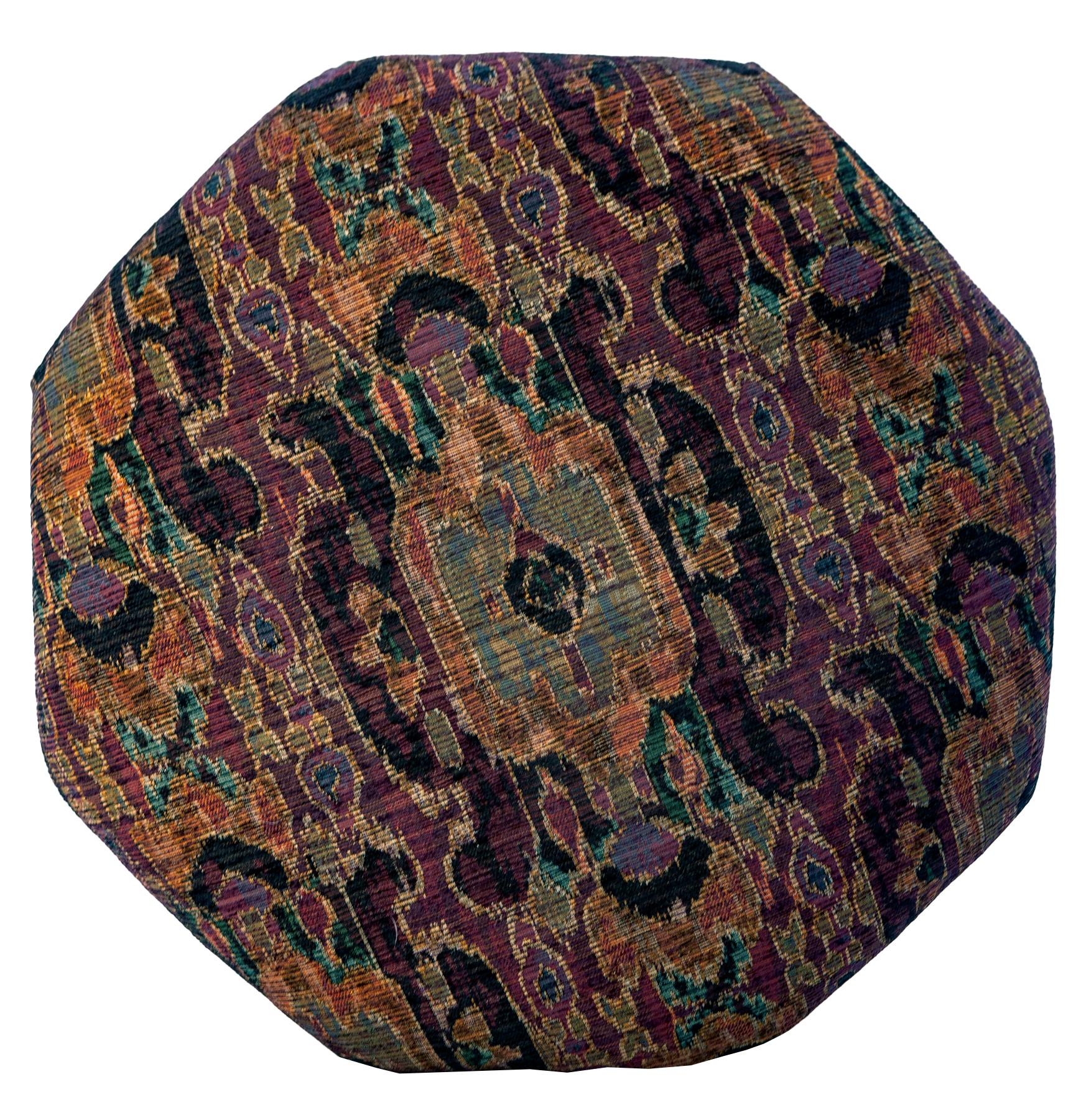 Tabouret/Ottoman octogonal victorien Eastlake en vente 4