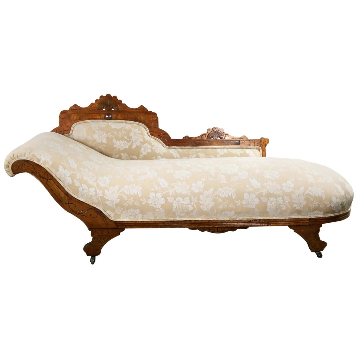 Eastlake Victorian Récamier Daybed Chaise Fainting Couch