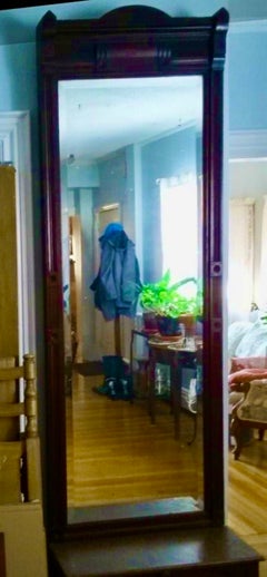 Eastlake Victorian Walnut PIer Mirror