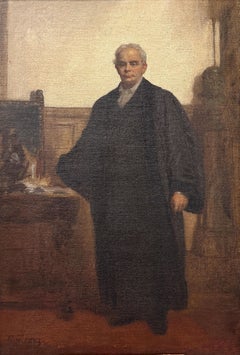 « John Van Schaick Lansing Pruyn » Eastman Johnson  Portrait de gentleman de premier plan