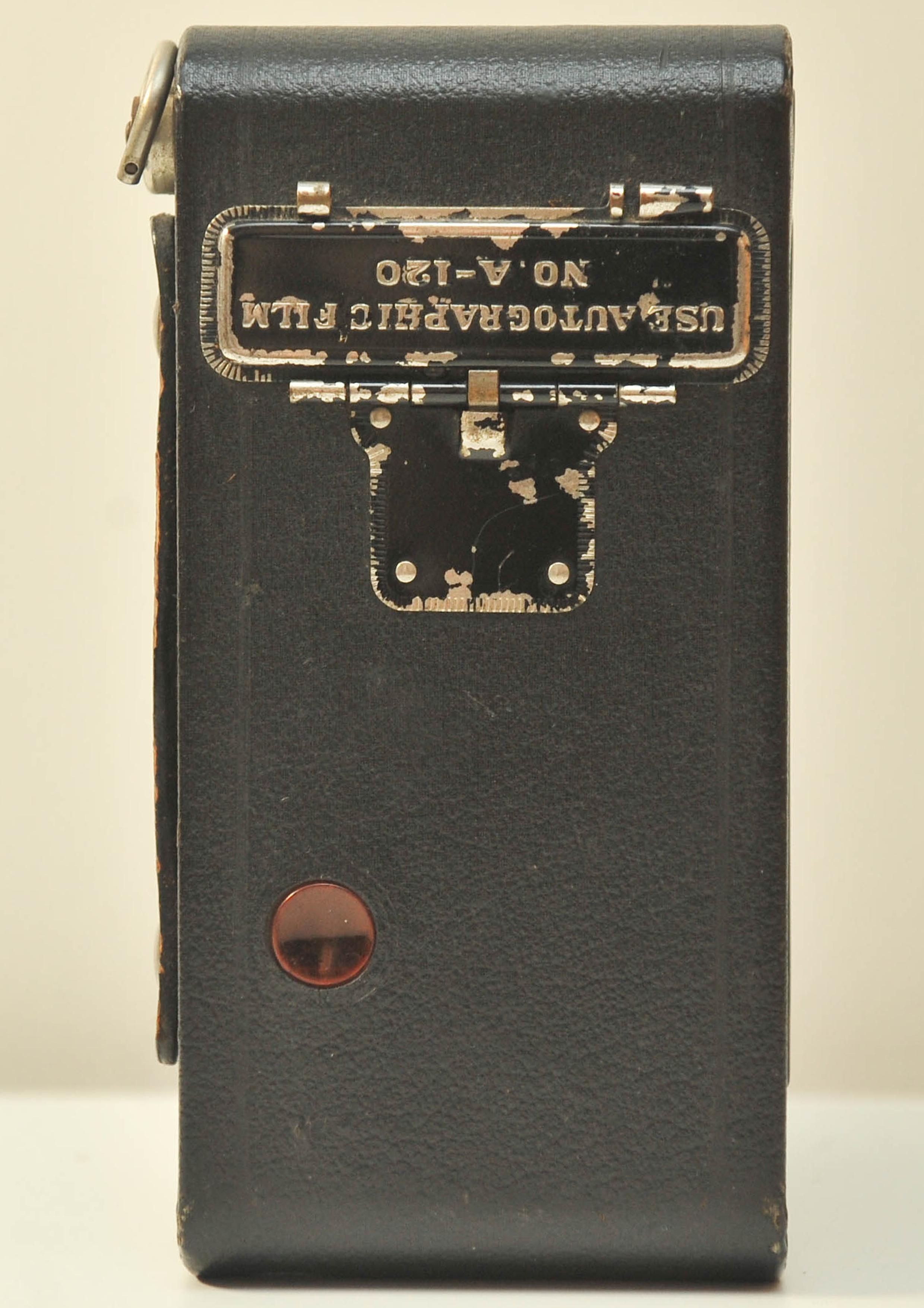 Eastman Kodak Co. Nr. 1 Tasche Kodak Jr. 120 Rollfilm, klappbar unter der Kamera 1910  im Angebot 2