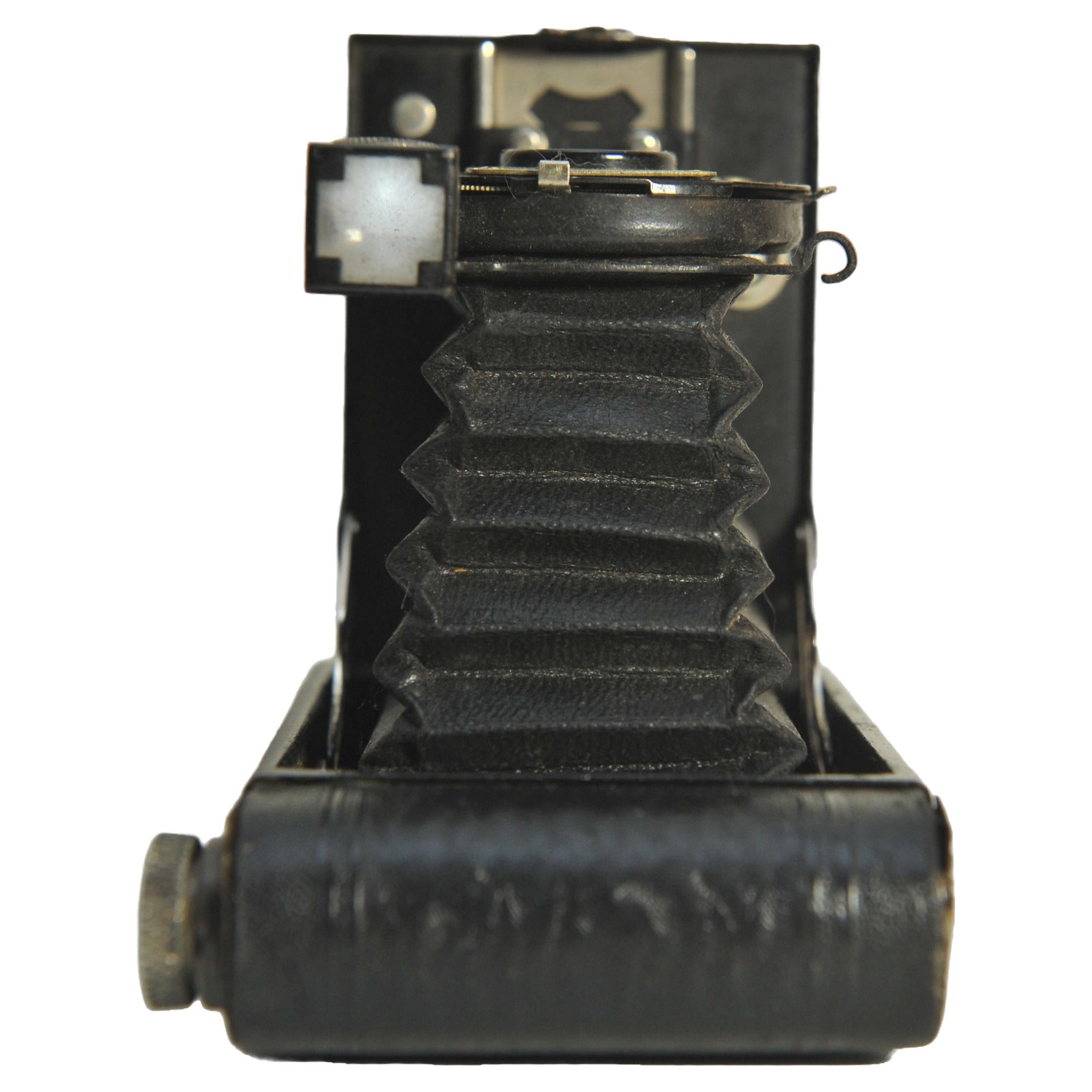 Eastman Kodak Weste Tasche Modell B 127 Film Klappbare Kamera mit Originalverpackung 1925 im Zustand „Gut“ im Angebot in High Wycombe, GB