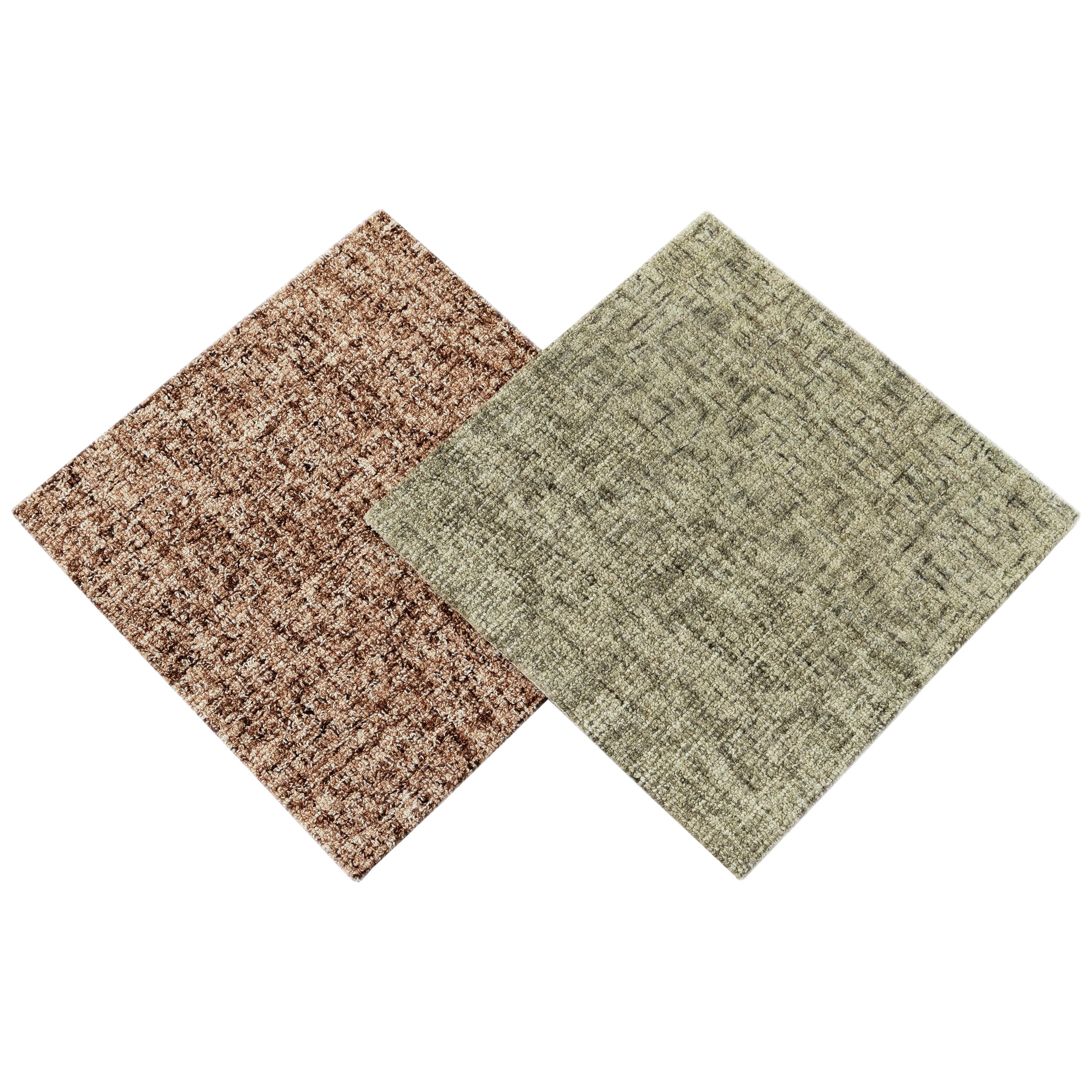 Easton Collection Tufted Wool Custom Rug For Sale