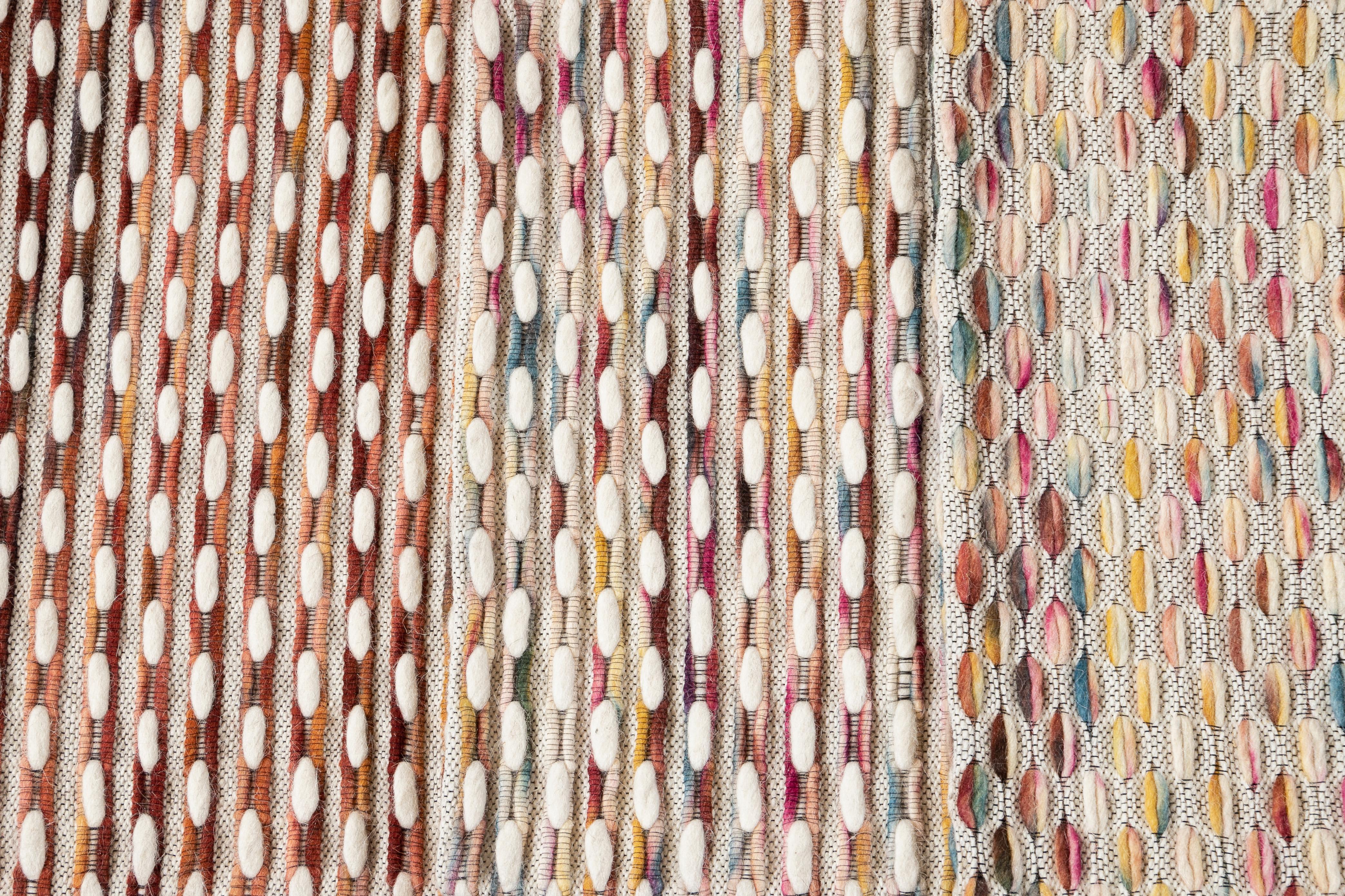 Gewebter Filz-Jacquard-Teppich mit Wollstruktur. Kundenspezifische Größen und Farben auf Bestellung.

Kollektion: Easton für drinnen und draußen
Material: Wolle
Vorlaufzeit: Ungefähr 12 Wochen
Verfügbare Farben: Wie abgebildet, rot, grau,