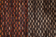 Easton Indoor and Outdoor Collection Woven Felt Textured Jaquard Wool Custom Rug