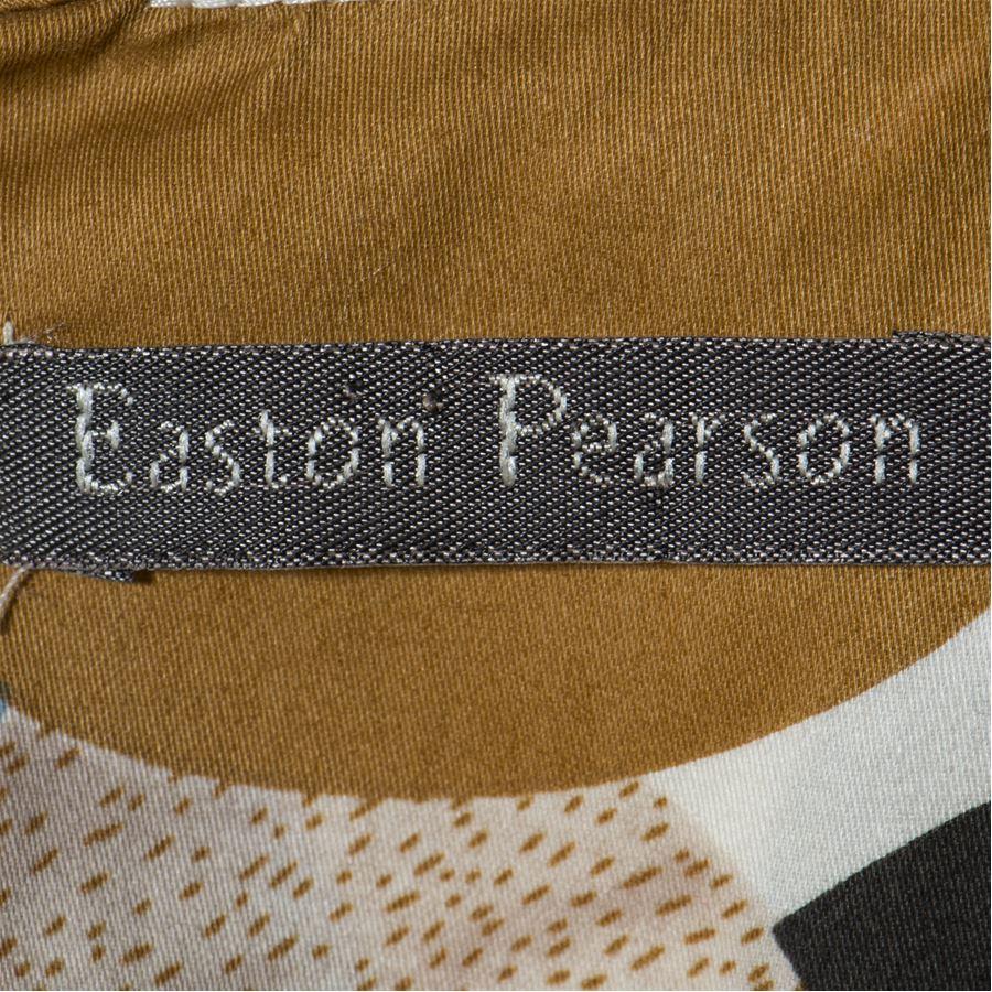 Easton Pearson Dress with belt size 44 In Excellent Condition For Sale In Gazzaniga (BG), IT