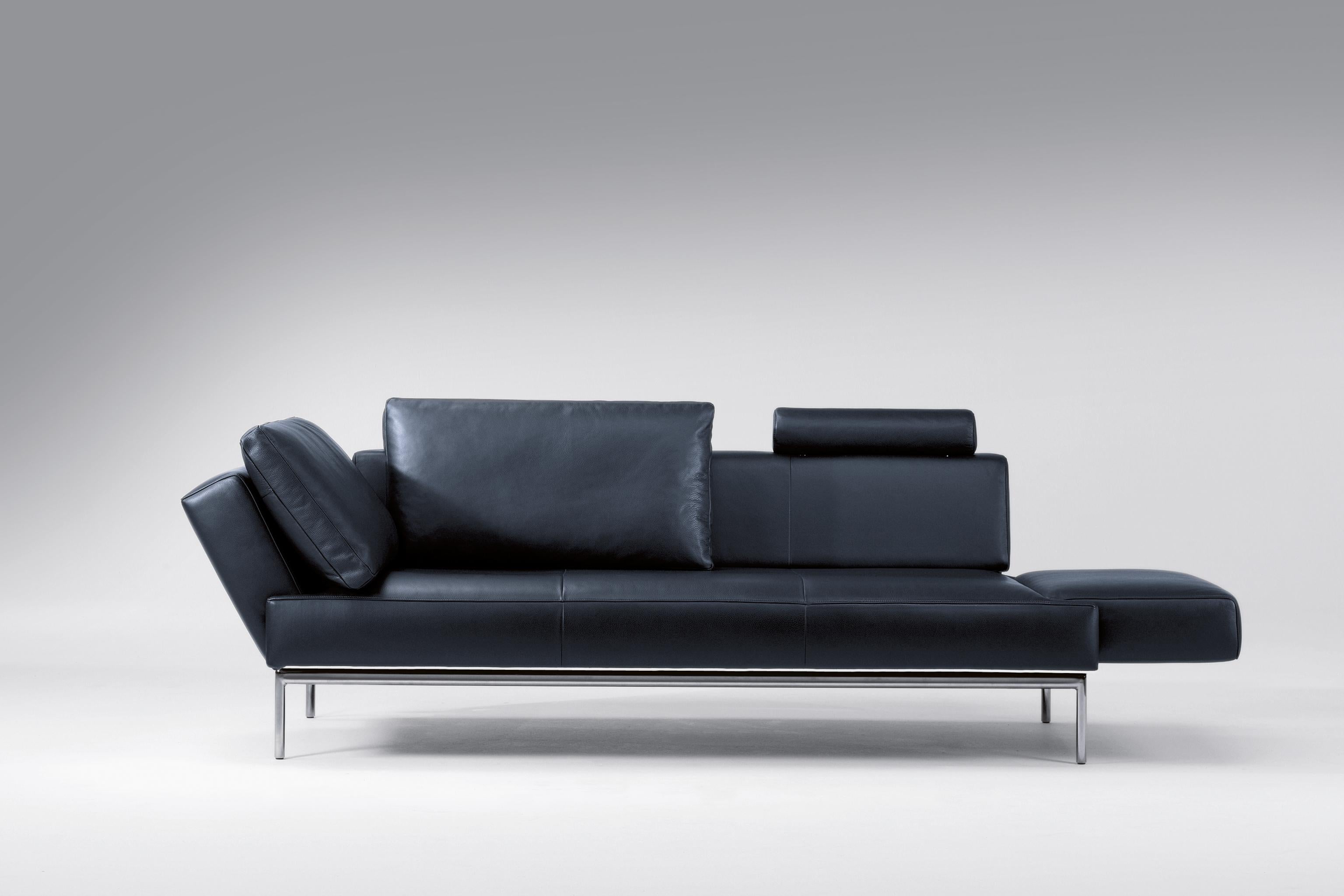 Verstellbares Leder-Sofa von FSM (Moderne) im Angebot