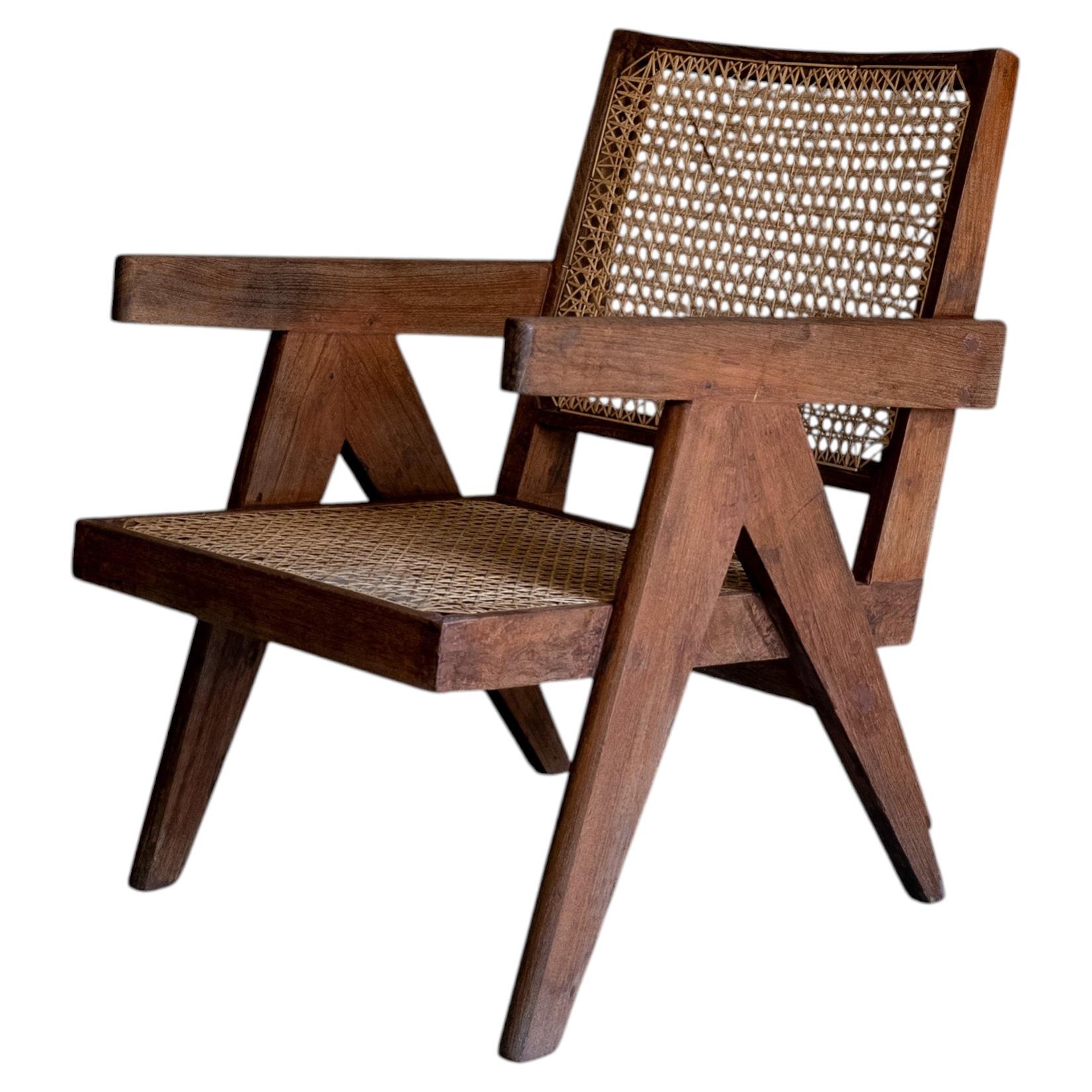 Poltrona Easy di Pierre Jeanneret, India, anni '60 in vendita