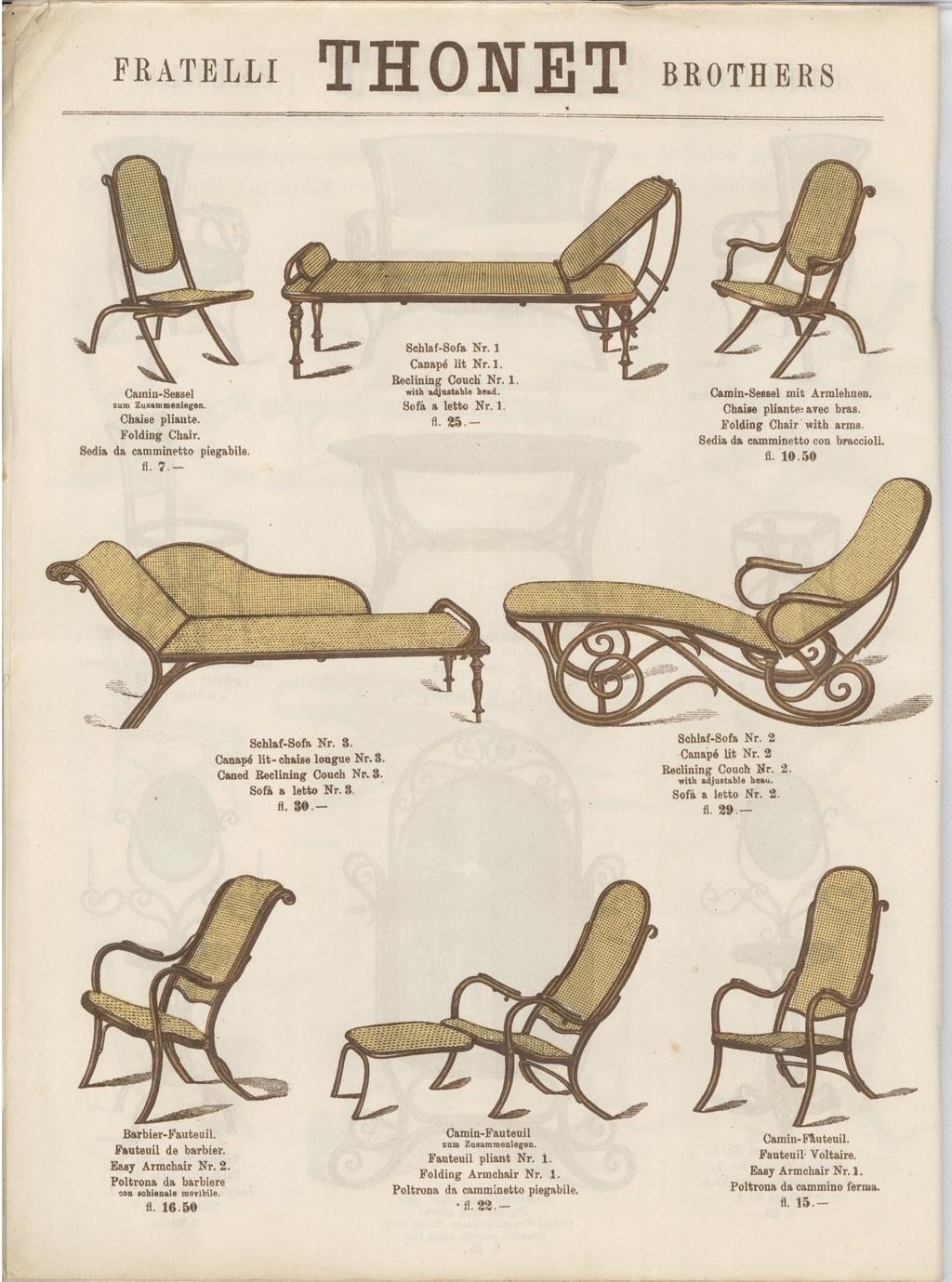 Easy armchair no.1 with rattan seat by Thonet For Sale 1