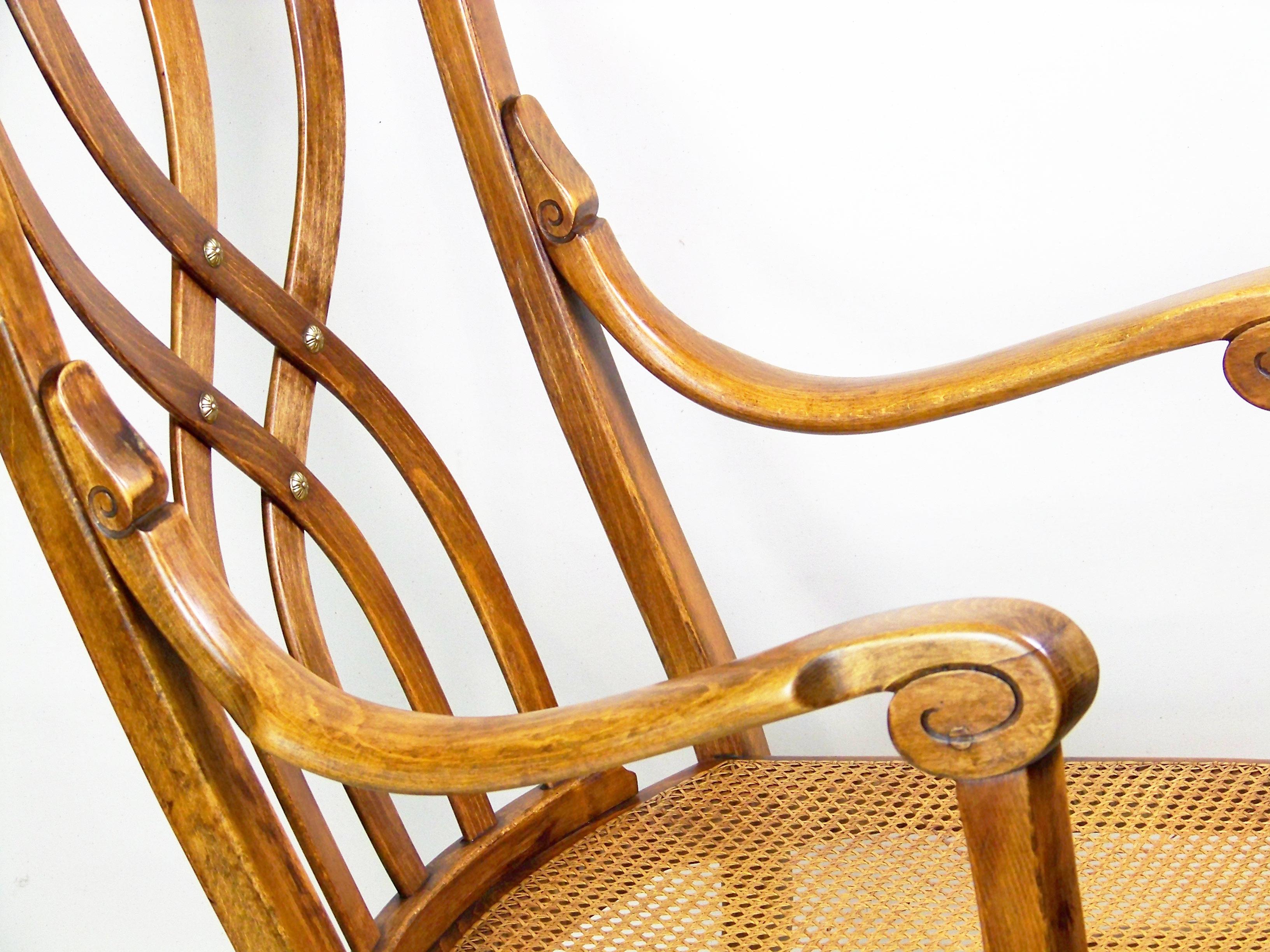 Easy armchair Thonet Nr.401, since 1901 For Sale 2