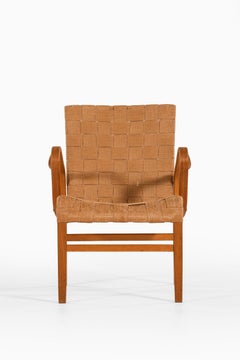 Easy Chair Attributed to Elias Svedberg Produced by Ferdinand Lundquist