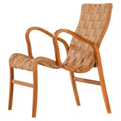 Vintage Easy Chair Attributed to Elias Svedberg Produced by Ferdinand Lundquist