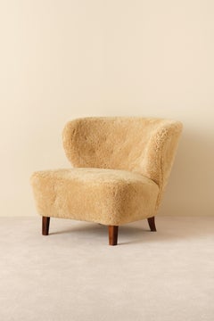 Easy Chair by AB Erik Ek's Snickerifabrik, Malmö, Sweden, 1940s