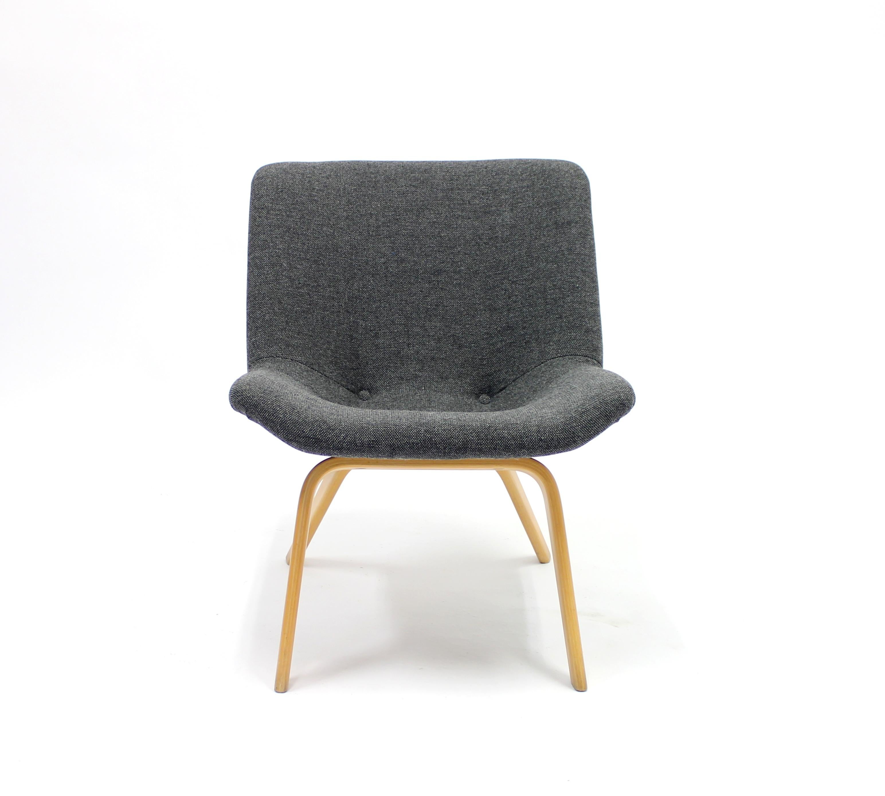 Easy Chair von Carl Gustaf Hiort af Ornäs für Gösta Westerberg, 1950er Jahre (Skandinavische Moderne) im Angebot