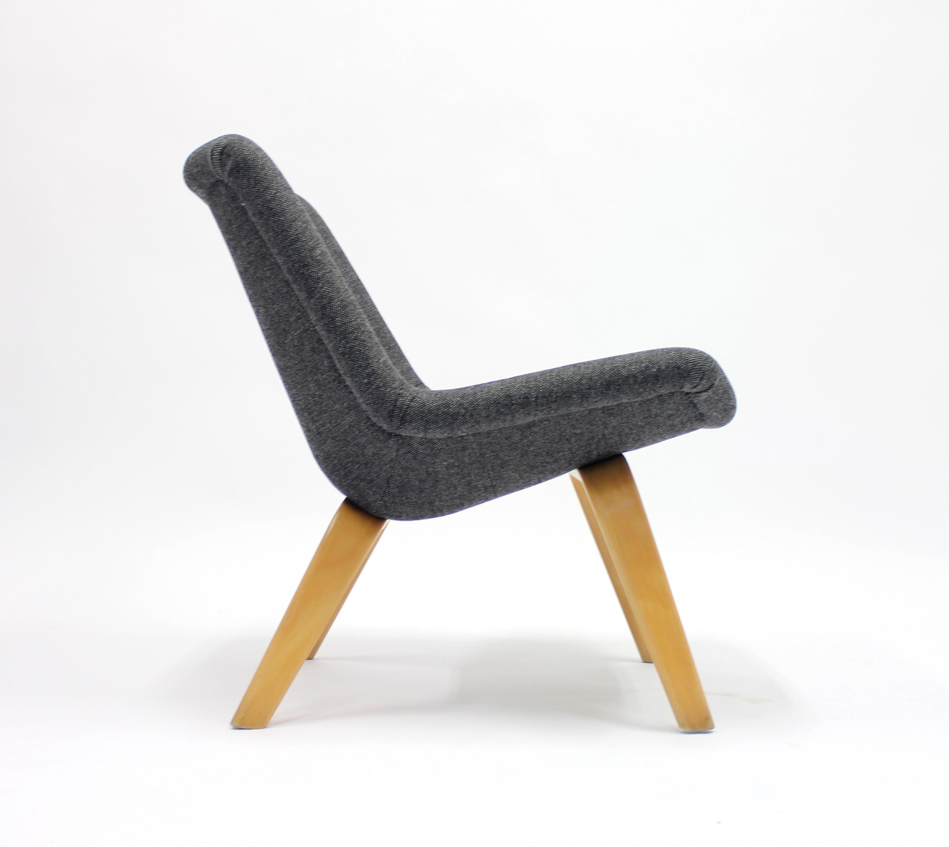 Easy Chair by Carl Gustaf Hiort af Ornäs for Gösta Westerberg, 1950s In Good Condition For Sale In Uppsala, SE