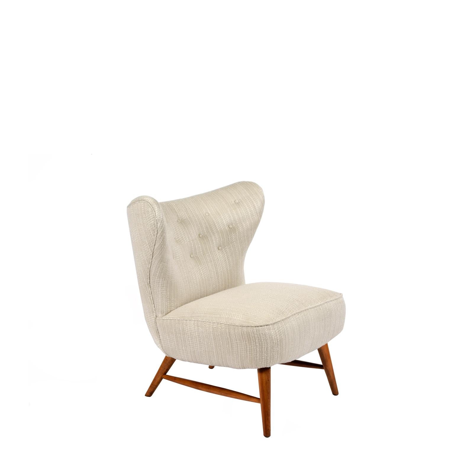 Scandinavian Modern Easy Chair by Elias Svedberg 1940's For Sale