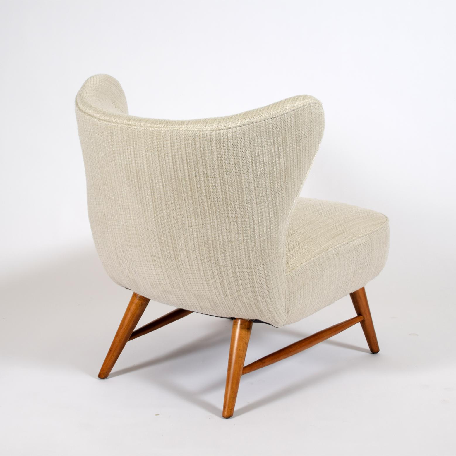 Swedish Easy Chair by Elias Svedberg 1940's For Sale