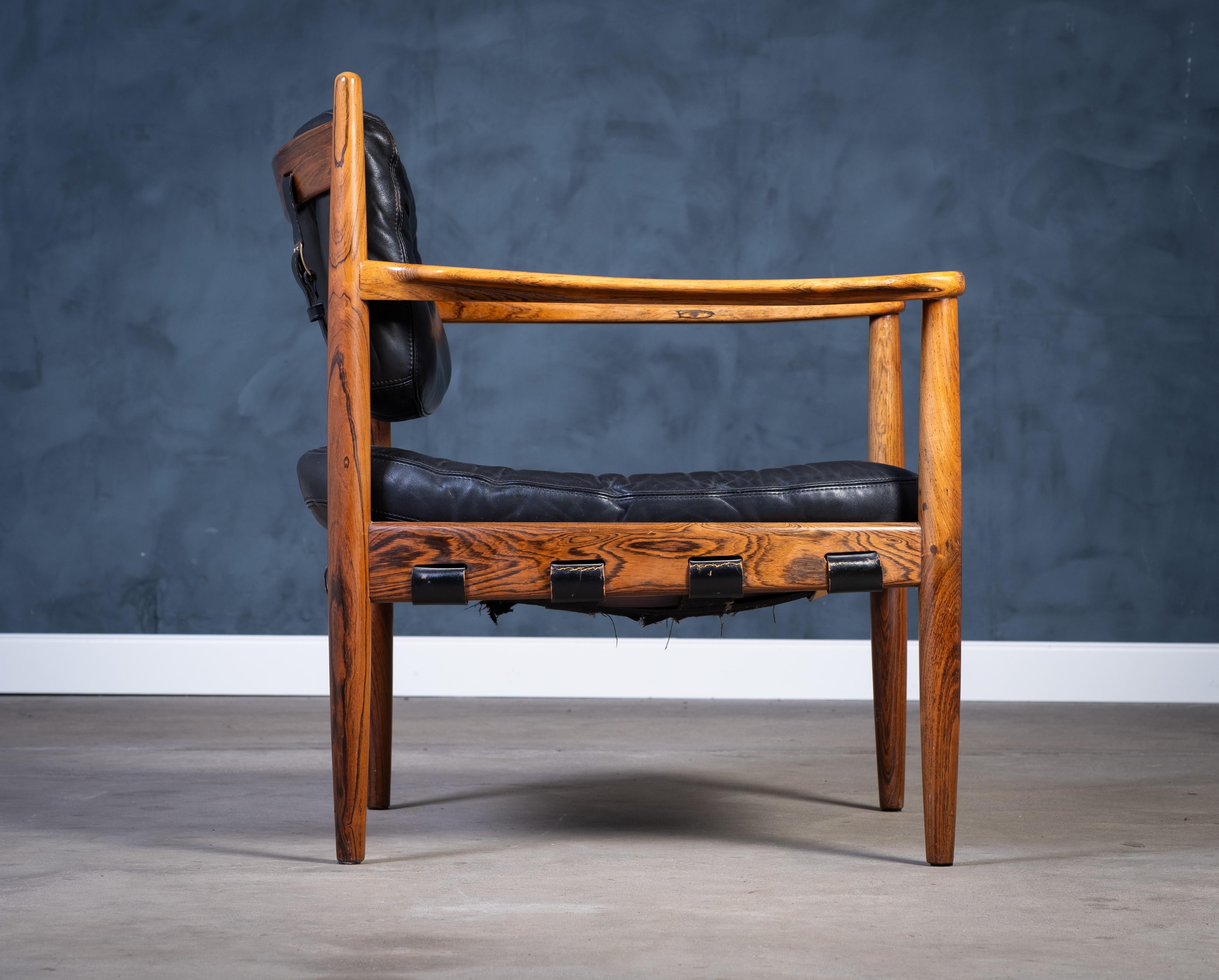 Metà XX secolo Poltrona di Eric Merthen modello 