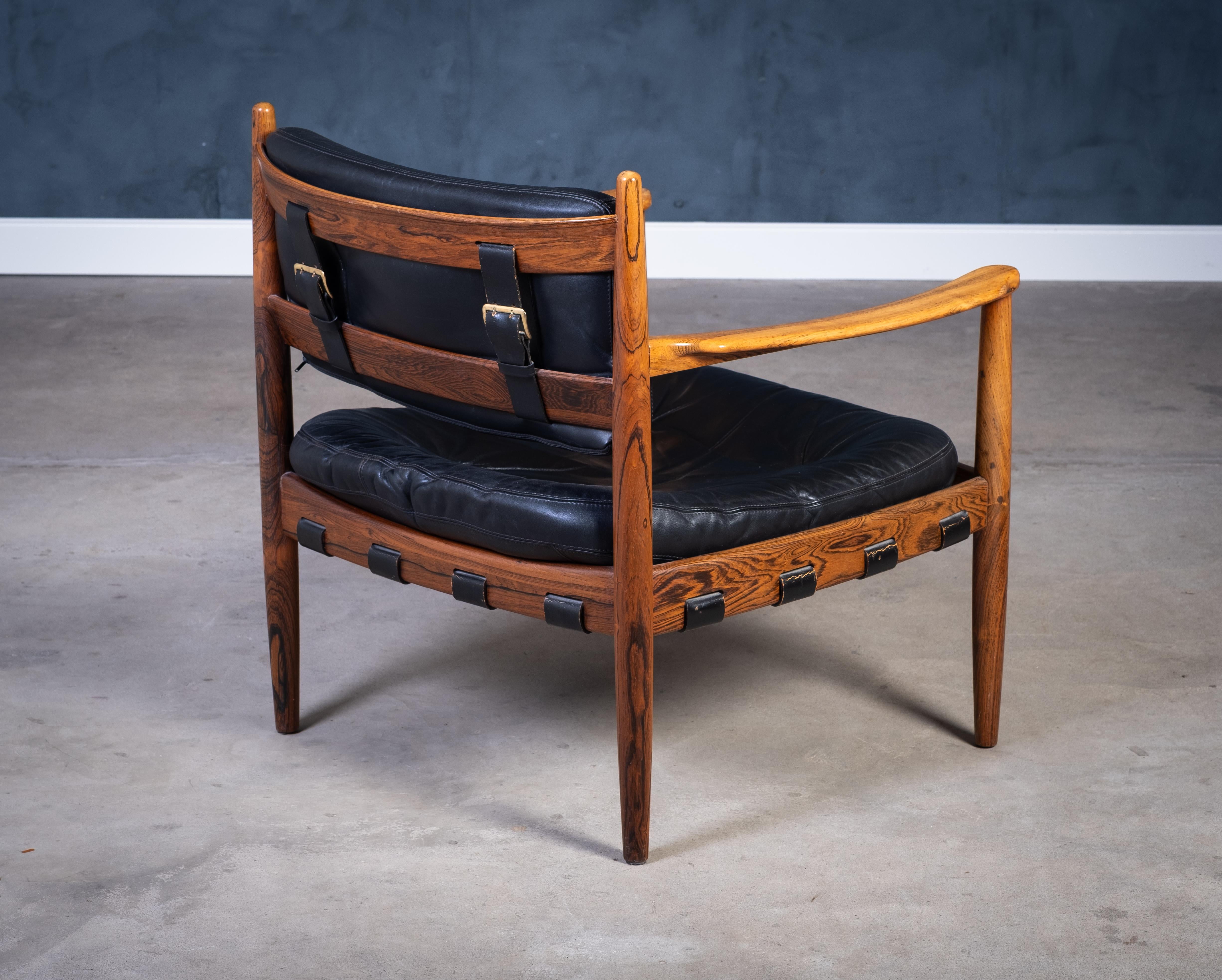 Pelle Poltrona di Eric Merthen modello 