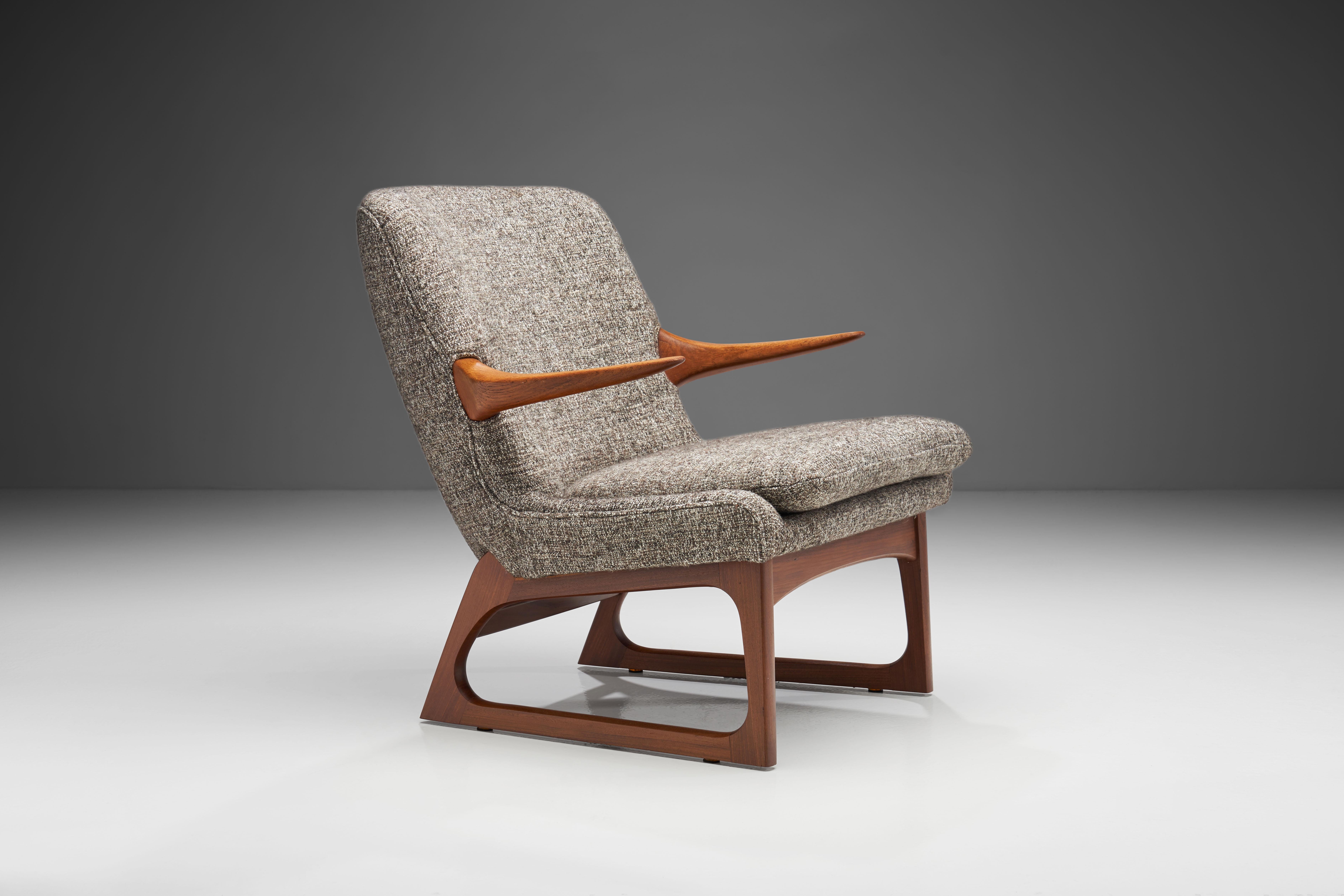 Easy Chair by Fredrik A. Kayser for Vatne, Norway 1960s 1