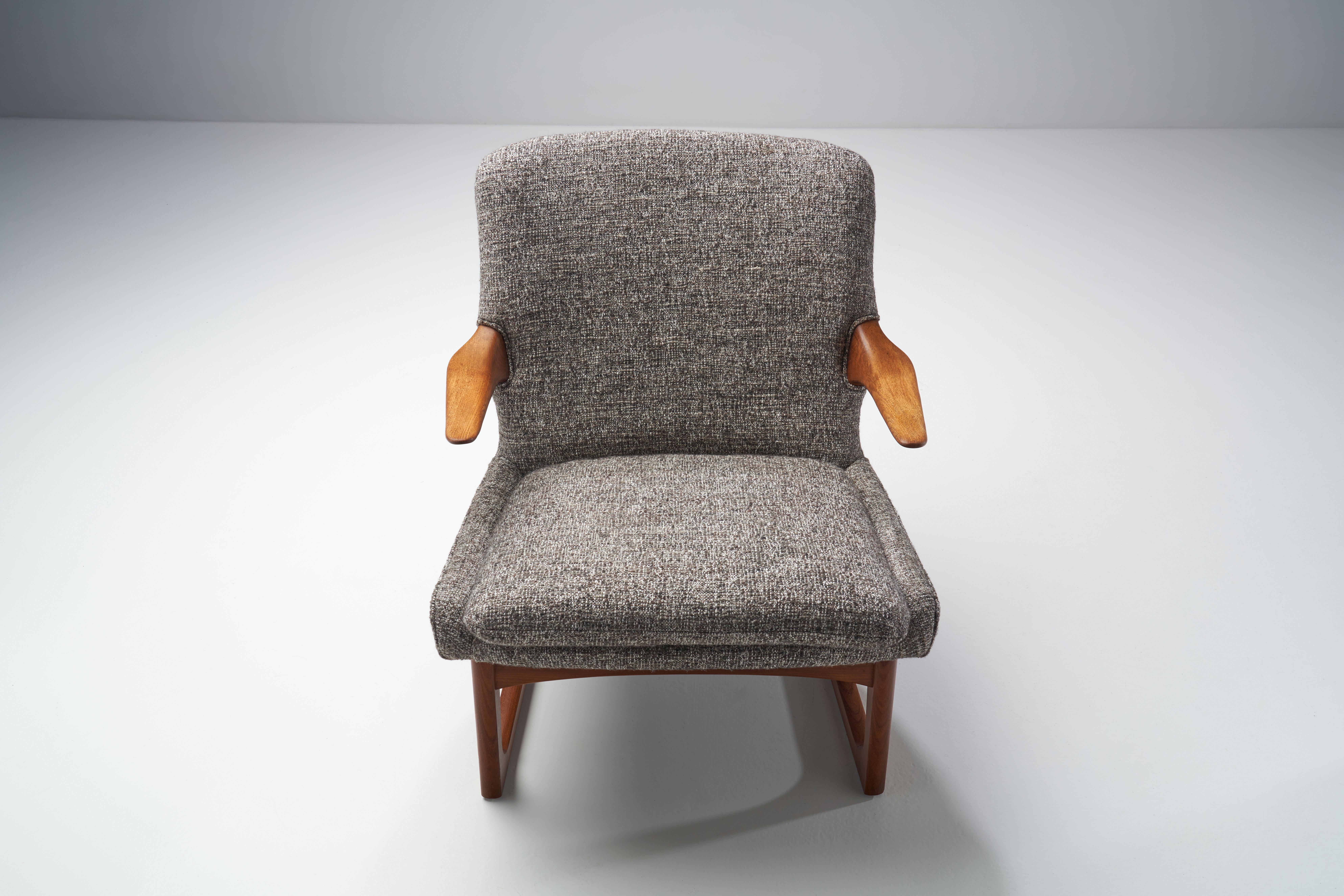 Easy Chair by Fredrik A. Kayser for Vatne, Norway 1960s 2