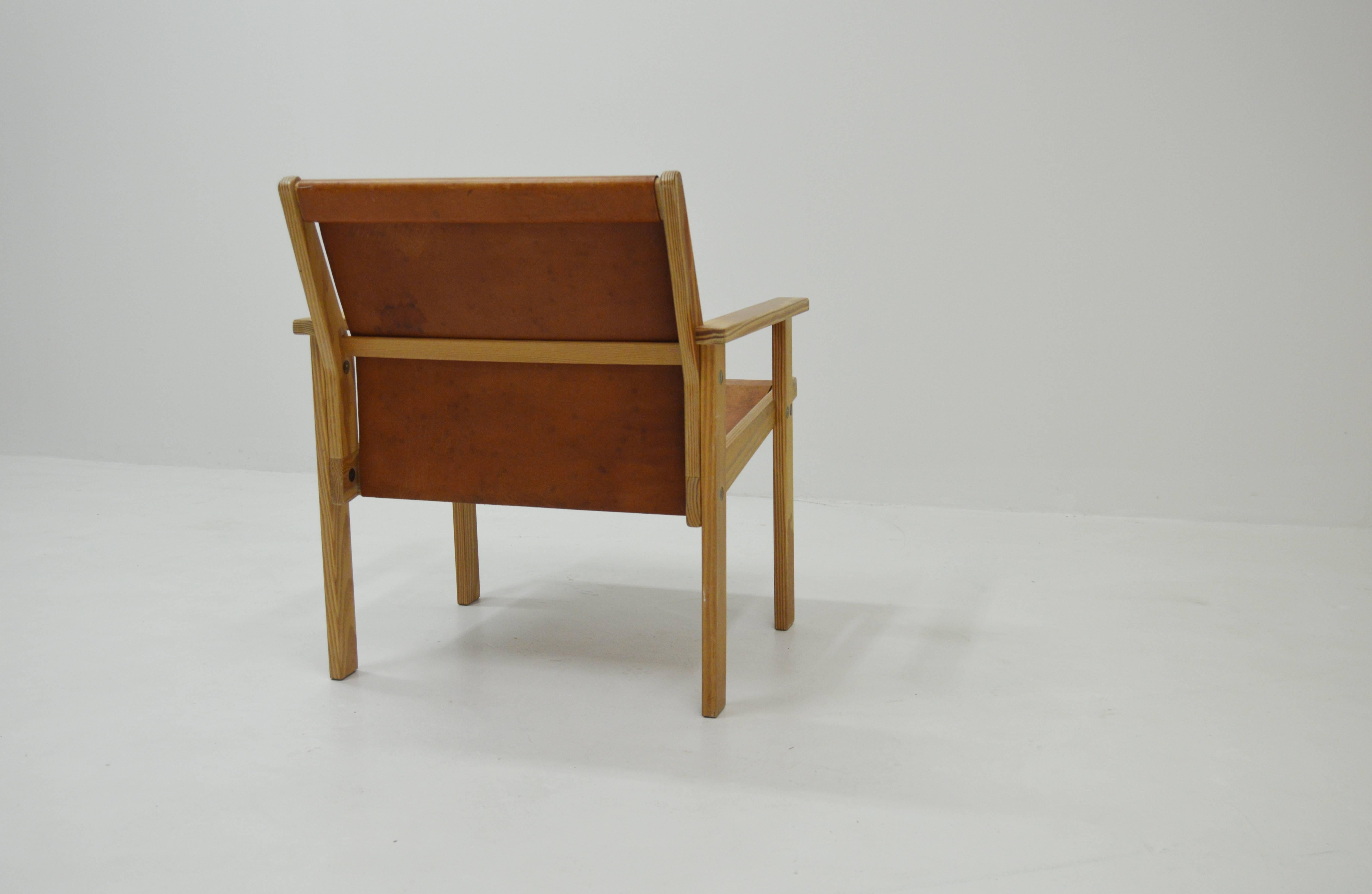 Easy chair by Hans-Agne Jakobsson, circa 1970s For Sale 3