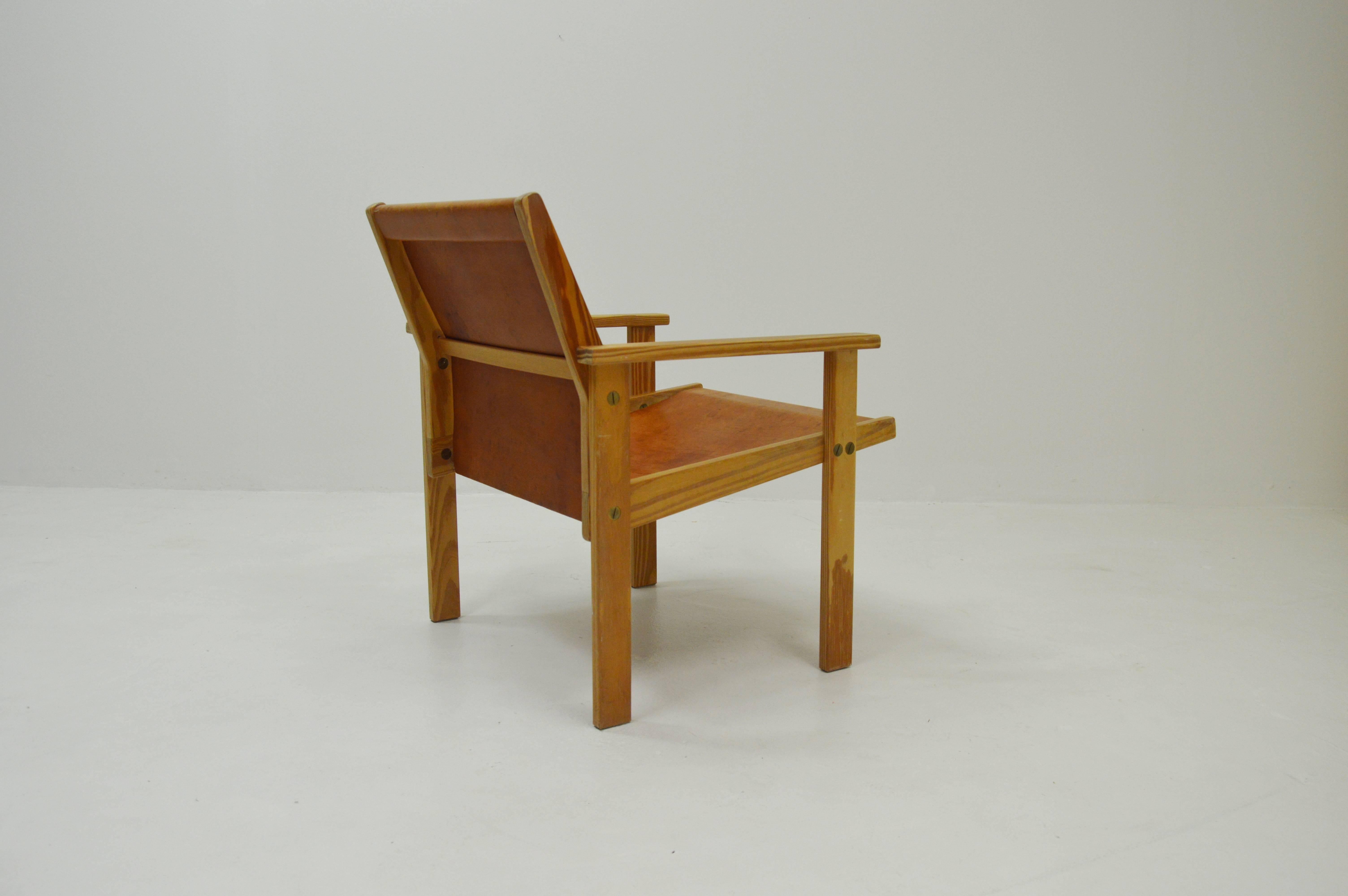 Easy chair by Hans-Agne Jakobsson, circa 1970s For Sale 4