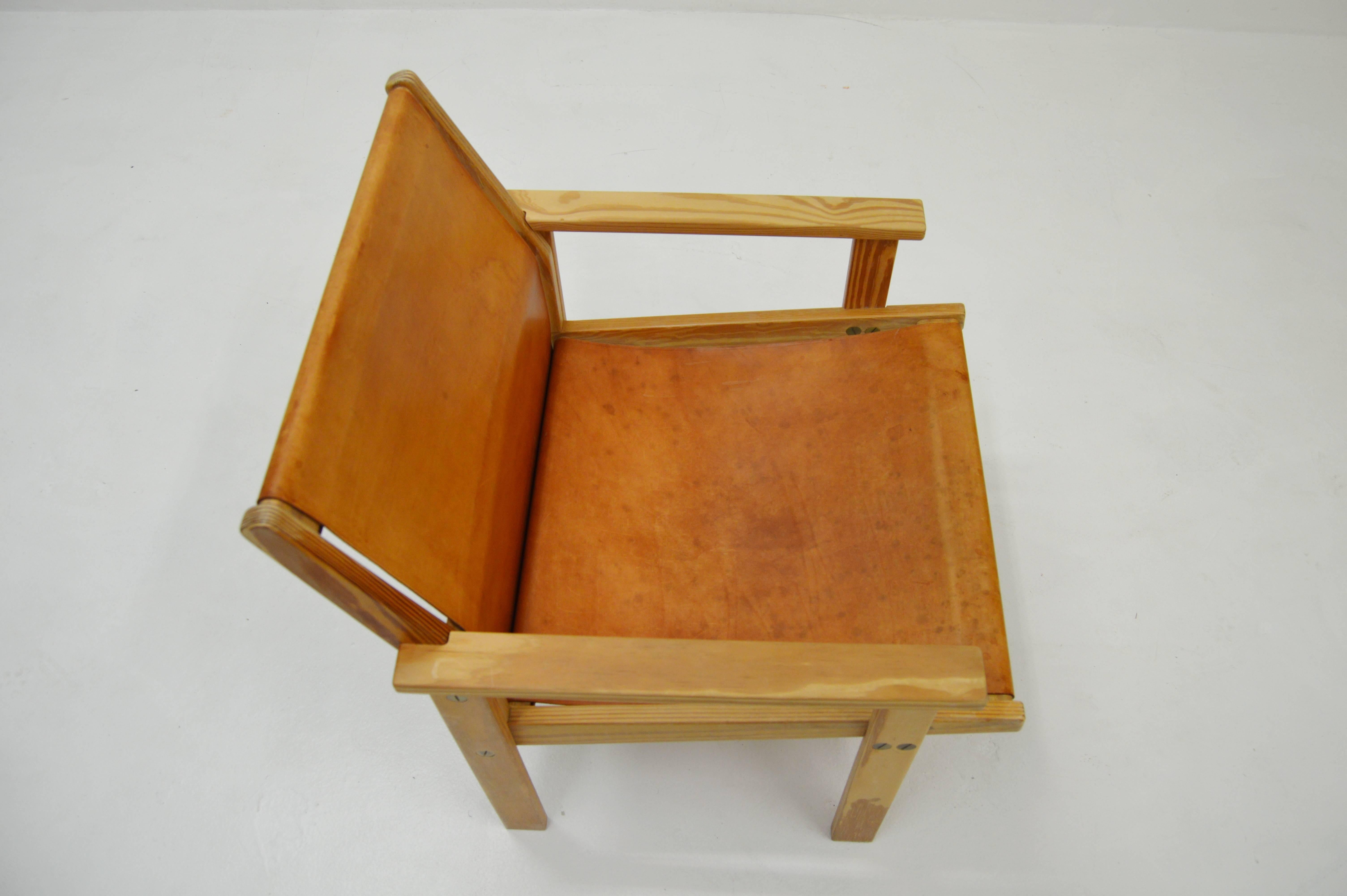 Easy chair by Hans-Agne Jakobsson, circa 1970s For Sale 5