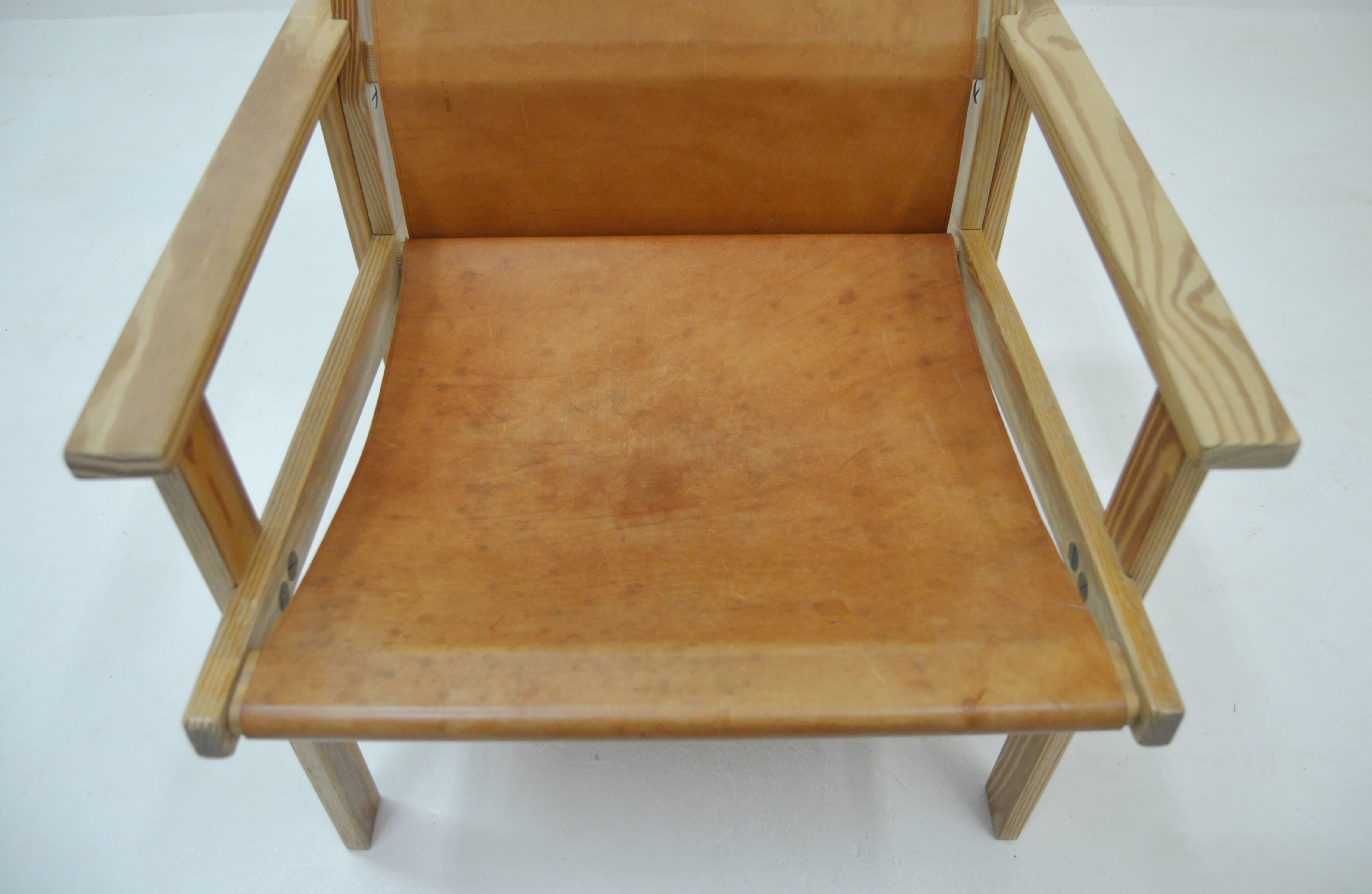 Easy chair by Hans-Agne Jakobsson, circa 1970s For Sale 1